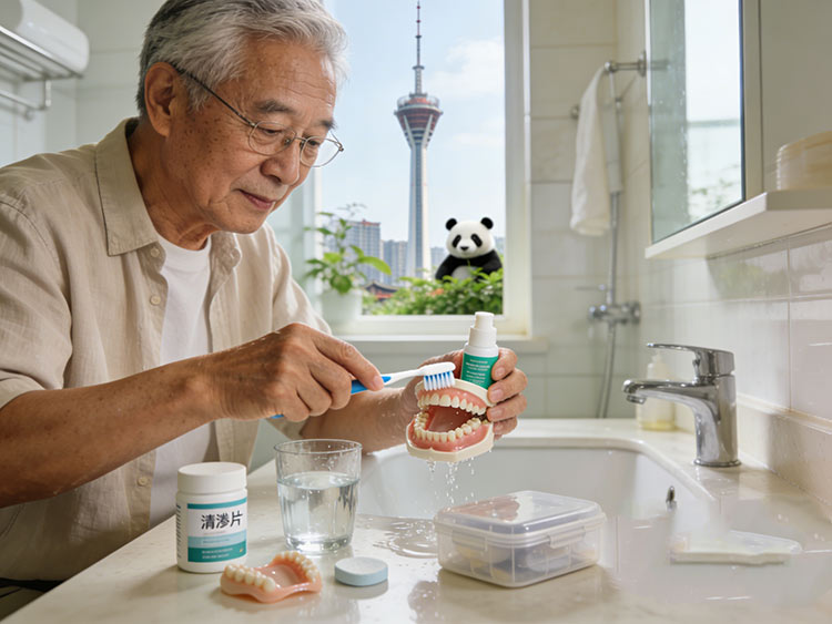 成都义齿厂家教你正确维护假牙:延长使用寿命的关键步骤